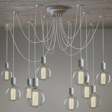 Load image into Gallery viewer, LOFT Modern White/Black Lustre chandeliers