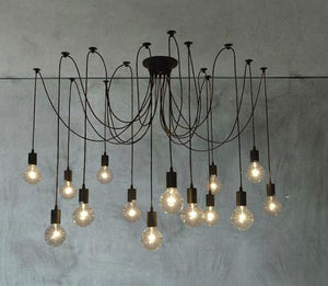 LOFT Modern White/Black Lustre chandeliers