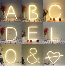 Load image into Gallery viewer, Night Light Neon Alphabet