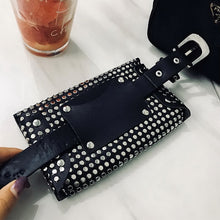Load image into Gallery viewer, Fashion Rivets Waist Pack Luxury Bag