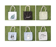 Load image into Gallery viewer, Canvas Tote Printed Women&#39;s Bag