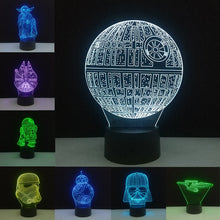 Load image into Gallery viewer, Star Wars Lamp Death Star