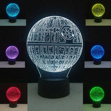 Load image into Gallery viewer, Star Wars Lamp Death Star