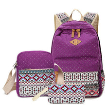 Load image into Gallery viewer, Women School Back Bag