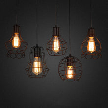 Load image into Gallery viewer, Retro Loft Industrial Iron Hanging Lights