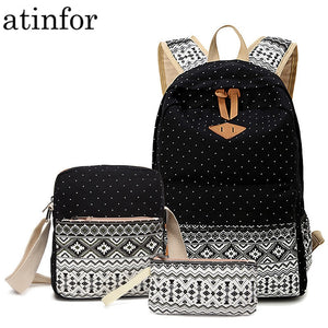 Women School Back Bag