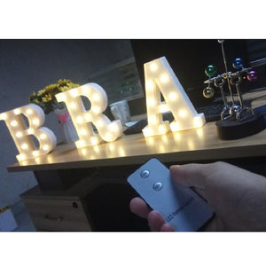 Alphabet Night Light