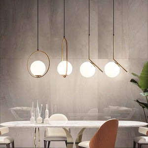 Nordic Chandelier Minimalist Art LED Chandelier